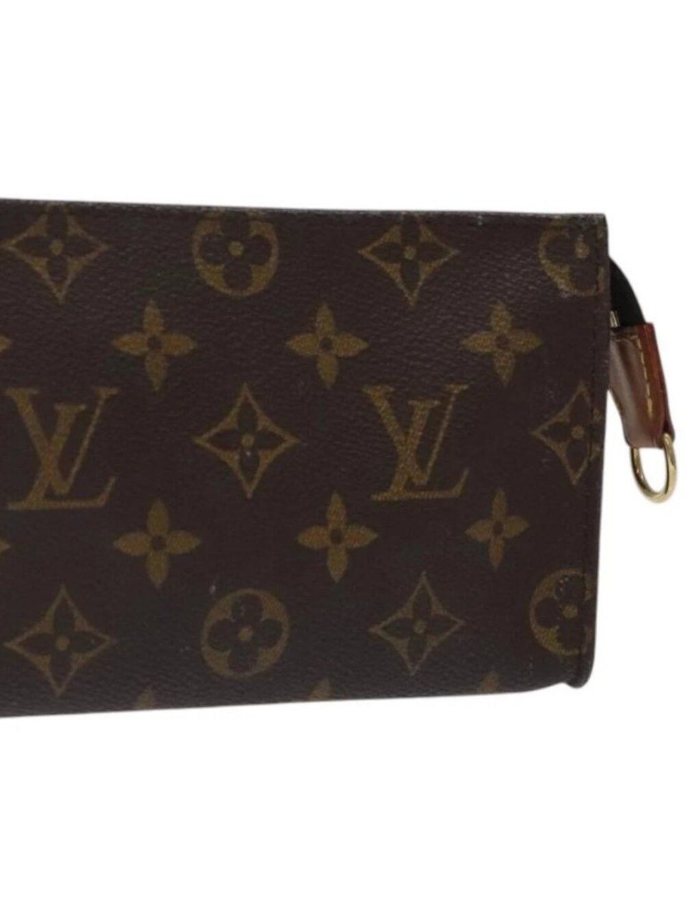 LOUIS VUITTON Monogram Bucket PM Accessory Pouch LV Auth